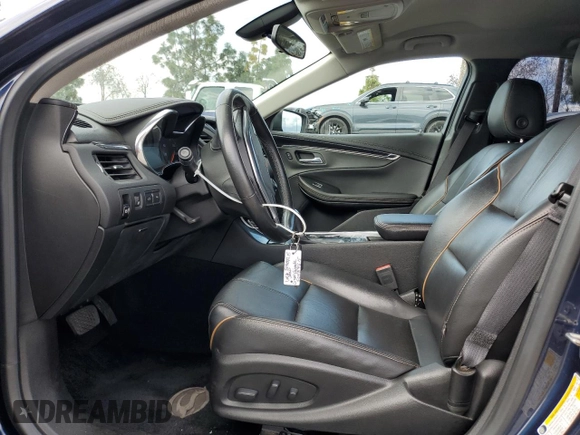 2019 Chevrolet Impala Premier with VIN 2G1105S39K9132085, listed as a Copart auction lot 50984615 with 131,119 mi miles and Salvage Title. Bid and sale history available at DreamBid. Image 7.
