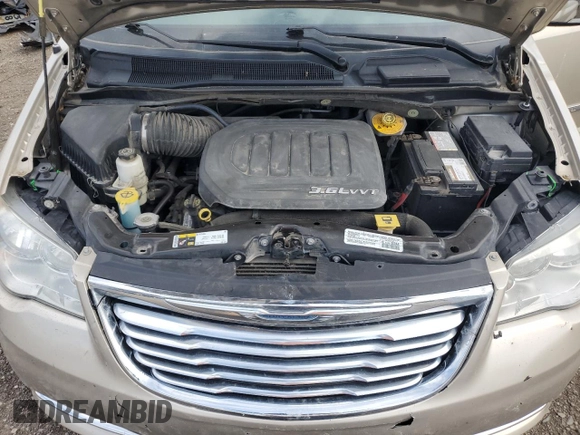 2014 Chrysler Town & Country Touring-L with VIN 2C4RC1CG1ER258845, listed as a Copart auction lot 52447705 with 217,755 mi miles and Salvage Title. Bid and sale history available at carsss.com. Image 12.