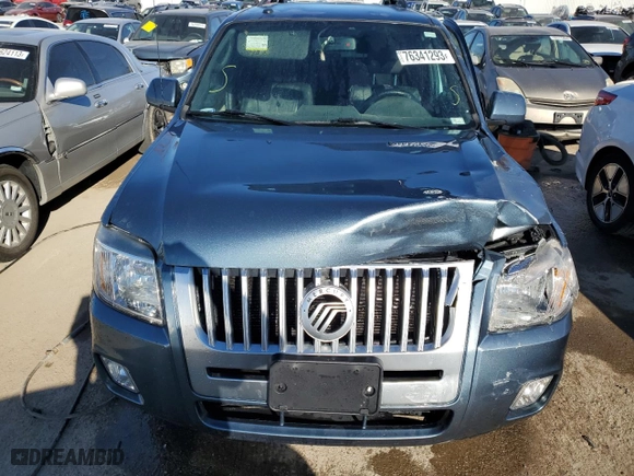 2011 Mercury Mariner Premier with VIN 4M2CN9HG7BKJ07214, listed as a Copart auction lot 76341293 with 99,231 mi miles and Salvage Title. Bid and sale history available at carsss.com. Image 5.