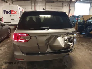 2018 Honda Odyssey EX-L with VIN 5FNRL6H74JB102004, listed as a IAAI auction lot 41724551 with 85,083 mi miles and . Bid and sale history available at DreamBid. Image 18.