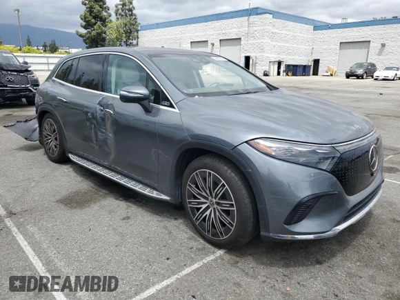2023 Mercedes-Benz EQS 450+ z VIN 4JGDM2DB4PA008891, wystawiony jako Copart lot #53837585 z przebiegiem 24 325 mil mil oraz Szkoda całkowita • Salvage title. Historia ofert i sprzedaży dostępna na DreamBid. Obrazek 4.