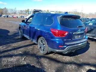 2020 Nissan Pathfinder Platinum with VIN 5N1DR2DM6LC575993, listed as a IAAI auction lot 41418213 with 39,525 mi miles. Bid and sale history available at carsss.com. Image 3.