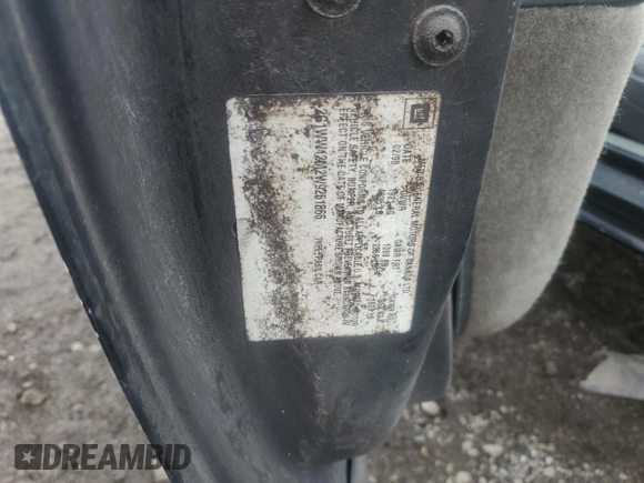 1998 Chevrolet Monte Carlo LS with VIN 2G1WW12M2W9251866, listed as a Copart auction lot 59701835 with 104,203 mi miles and Salvage title. Bid and sale history available at DreamBid. Image 12.