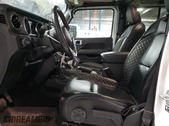 2022 Jeep Gladiator High Altitude with VIN 1C6HJTFG9NL141166, listed as a Copart auction lot 50210425 with 28,207 mi miles and Salvage title. Bid and sale history available at DreamBid. Image 7.