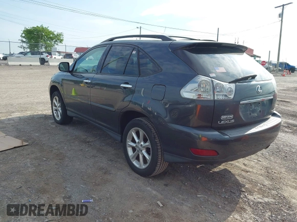 2008 Lexus RX with VIN 2T2HK31U28C063629, listed as a IAAI auction lot 42174790 with 204,595 mi miles. Bid and sale history available at carsss.com. Image 3.