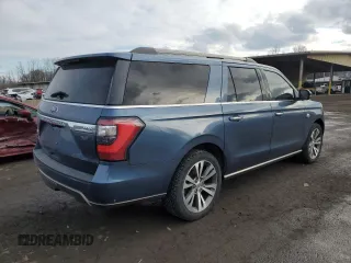 2020 Ford Expedition Max King Ranch with VIN 1FMJK1PT0LEA92850, listed as a Copart auction lot 88413115 with 52,652 mi miles and Salvage Title. Bid and sale history available at DreamBid. Image 3.