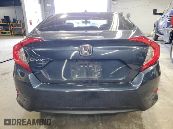 2018 Honda Civic EX с VIN 19XFC2F77JE040070, выставлен на аукционе Copart как лот 56895195 с пробегом 39 746 миль миль и Списание • Salvage title. История ставок и продаж доступна на DreamBid. Изображение 6.