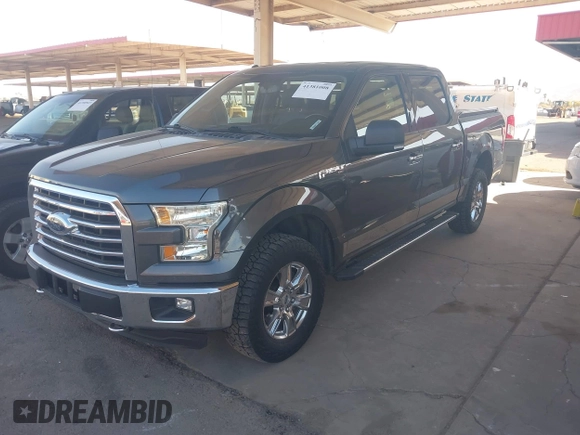2015 Ford F-150 XLT with VIN 1FTEW1EF6FFB13321, listed as a IAAI auction lot 41381008 with 118,732 mi miles. Bid and sale history available at carsss.com. Image 17.