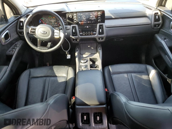2021 Kia Sorento EX with VIN KNDRH4LG0M5033315, listed as a Copart auction lot 47293725 with 50,214 mi miles and Salvage title. Bid and sale history available at DreamBid. Image 8.