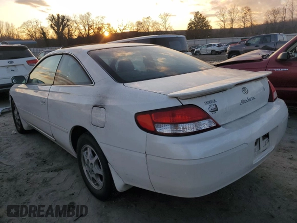 2001 Toyota Solara SE with VIN 2T1CG22P51C470496, listed as a Copart auction lot 42317375 with 158,150 mi miles and Clean Title. Bid and sale history available at carsss.com. Image 2.