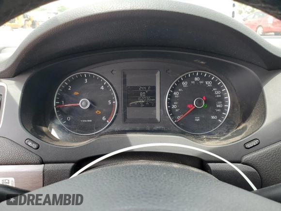 2014 Volkswagen Jetta TDI w/Premium with VIN 3VWLL7AJ7EM313598, listed as a Copart auction lot 54905595 with 162,036 mi miles and Salvage title. Bid and sale history available at DreamBid. Image 9.