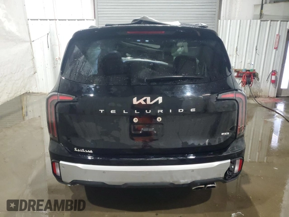 2024 Kia Telluride SX X-Line with VIN 5XYP5DGC9RG510605, listed as a Copart auction lot 44706145 with 24,318 mi miles and Non Repairable. Bid and sale history available at carsss.com. Image 6.