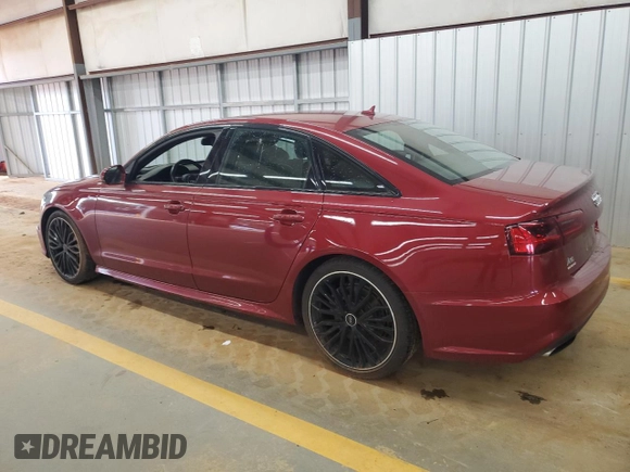 2017 Audi A6 with VIN WAUH2BFC8HN056404, listed as a Copart auction lot 62968285 with 198,328 mi miles and Clean title. Bid and sale history available at DreamBid. Image 2.