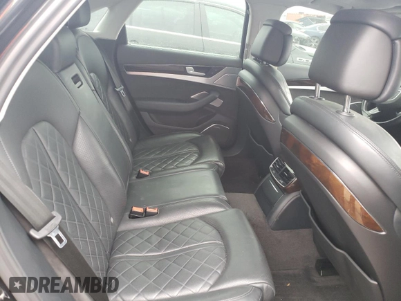 2015 Audi A8 4.0T with VIN WAUJ2AFD3FN024977, listed as a Copart auction lot 39952623 with 102,365 mi miles and . Bid and sale history available at DreamBid. Image 10.
