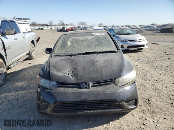 2006 Honda Civic Cpe LX with VIN 2HGFG11686H504719, listed as a Copart auction lot 42213575 with 214,270 mi miles and Salvage Title. Bid and sale history available at carsss.com. Image 5.