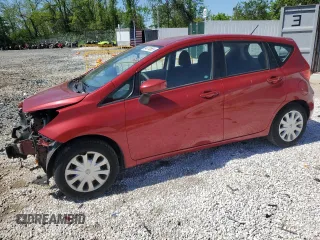 2015 Nissan Note S z VIN 3N1CE2CP0FL380751, wystawiony jako Copart lot #54374865 z przebiegiem 93 666 mil mil oraz Szkoda całkowita • Salvage title. Historia ofert i sprzedaży dostępna na DreamBid. Obrazek 1.