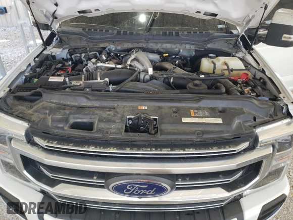 2020 Ford F-350 XL with VIN 1FT8W3BT5LEE56769, listed as a Copart auction lot 53104495 with 134,810 mi miles and Salvage title. Bid and sale history available at DreamBid. Image 11.