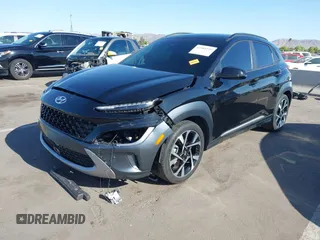 2023 Hyundai Kona Limited с VIN KM8K53A31PU971141, выставлен на аукционе IAAI как лот 42189225 с пробегом 45 608 миль миль и . История ставок и продаж доступна на DreamBid. Изображение 2.