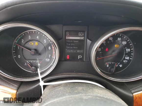 2011 Jeep Grand Cherokee Overland with VIN 1J4RR6GT9BC660730, listed as a Copart auction lot 53770745 with 106,351 mi miles and Salvage title. Bid and sale history available at DreamBid. Image 9.