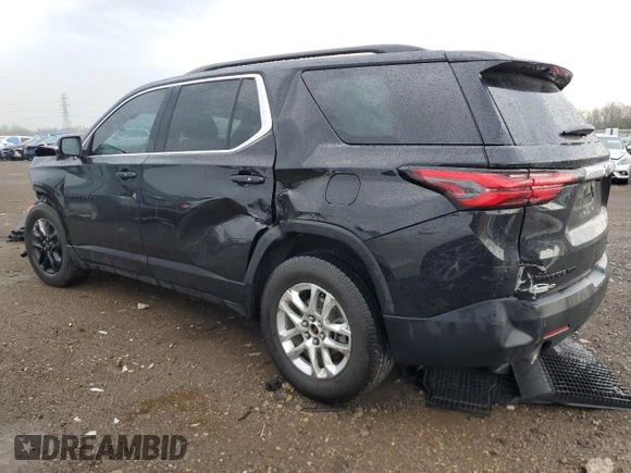 2022 Chevrolet Traverse LT Cloth with VIN 1GNEVGKW7NJ129251, listed as a Copart auction lot 54088695 with 47,011 mi miles and Salvage title. Bid and sale history available at DreamBid. Image 2.