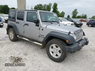 2018 Jeep Wrangler JK Unlimited Sport S with VIN 1C4HJWDG0JL918454, listed as a Copart auction lot 59249404 with 168,911 mi miles and Salvage Title. Bid and sale history available at carsss.com. Image 4.