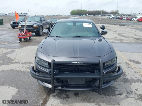 2020 Dodge Charger Police with VIN 2C3CDXKT0LH127501, listed as a IAAI auction lot 42114387 with 134,029 mi miles. Bid and sale history available at carsss.com. Image 6.