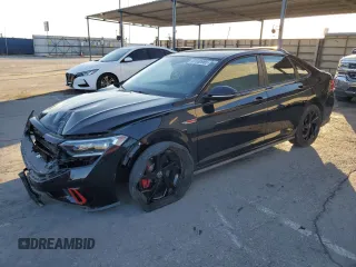 2024 Volkswagen Jetta GLI Autobahn with VIN 3VW2T7BU7RM058882, listed as a Copart auction lot 87830965 with 11,322 mi miles and Salvage Title. Bid and sale history available at DreamBid. Image 1.