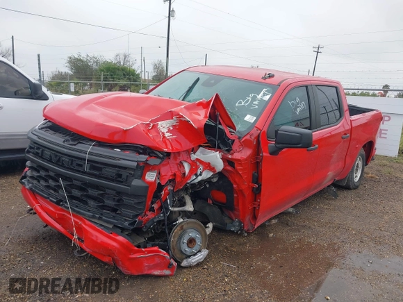 2022 Chevrolet Silverado 1500 Custom with VIN 1GCPABEK2NZ644359, listed as a IAAI auction lot 41312010 with Not Provided miles and . Bid and sale history available at DreamBid. Image 6.