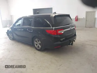 2018 Honda Odyssey EX-L with VIN 5FNRL6H78JB011284, listed as a IAAI auction lot 42000640 with 154,252 mi miles and . Bid and sale history available at DreamBid. Image 3.