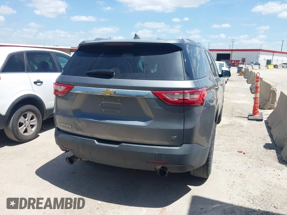 2018 Chevrolet Traverse LT Cloth with VIN 1GNERGKW9JJ253231, listed as a IAAI auction lot 42632505 with 108,673 mi miles and . Bid and sale history available at DreamBid. Image 15.