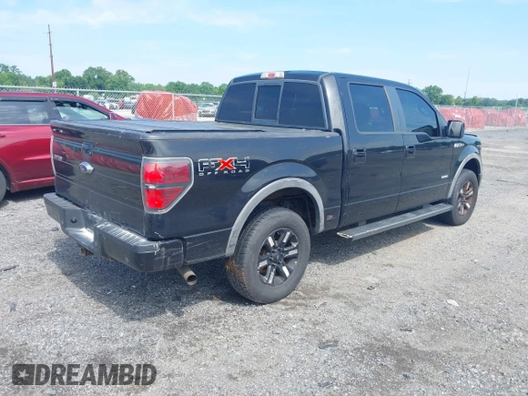 2011 Ford F-150 XLT with VIN 1FTFW1ET7BFB36188, listed as a IAAI auction lot 42669037 with Not provided miles and . Bid and sale history available at DreamBid. Image 4.