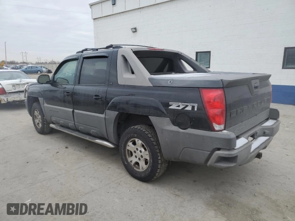 2006 Chevrolet Avalanche Z71 with VIN 3GNEK12Z46G189202, listed as a Copart auction lot 87802725 with 203,812 mi miles and Salvage Title. Bid and sale history available at carsss.com. Image 2.