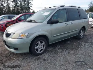 2003 Mazda MPV LX with VIN JM3LW28A730338415, listed as a IAAI auction lot 41741593 with 206,877 mi miles. Bid and sale history available at carsss.com. Image 2.