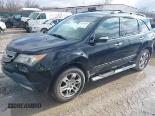 2007 Acura MDX with VIN 2HNYD28297H533389, listed as a IAAI auction lot 41679264 with 219,440 mi miles. Bid and sale history available at carsss.com. Image 2.