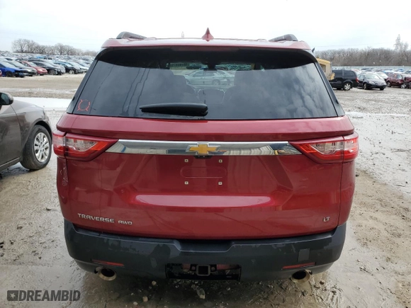 2019 Chevrolet Traverse LT Leather with VIN 1GNEVHKW4KJ285524, listed as a Copart auction lot 48745475 with 126,251 mi miles and Non Repairable. Bid and sale history available at carsss.com. Image 6.