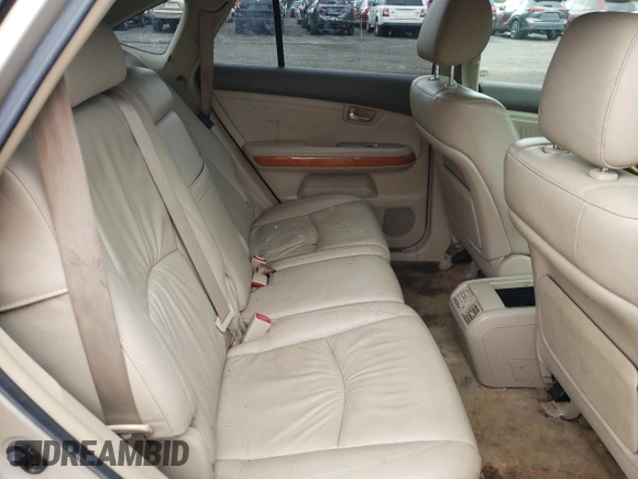 2004 Lexus RX 330 with VIN JTJHA31U240013774, listed as a Copart auction lot 57315805 with 117,846 mi miles and Clean Title. Bid and sale history available at DreamBid. Image 11.
