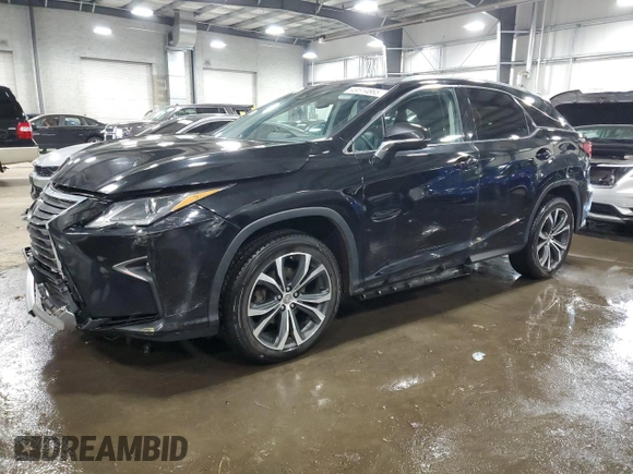 2017 Lexus RX with VIN 2T2BZMCA7HC103603, listed as a Copart auction lot 49514865 with 228,057 mi miles and Salvage Title. Bid and sale history available at carsss.com. Image 1.