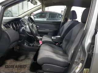 2008 Nissan Versa 1.8 S with VIN 3N1BC13E98L418314, listed as a Copart auction lot 87927385 with 237,831 mi miles and Salvage Title. Bid and sale history available at carsss.com. Image 7.