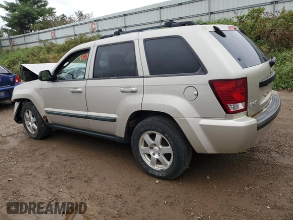 2008 Jeep Grand Cherokee Laredo with VIN 1J8GR48K68C164048, listed as a Copart auction lot 72058904 with 0 mi miles and Clean Title. Bid and sale history available at carsss.com. Image 2.