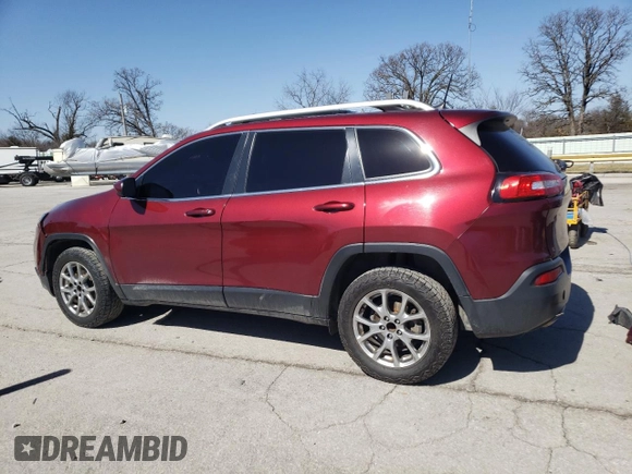 2018 Jeep Cherokee Latitude Plus with VIN 1C4PJLLB8JD622754, listed as a Copart auction lot 48239075 with 212,331 mi miles and Salvage Title. Bid and sale history available at carsss.com. Image 2.