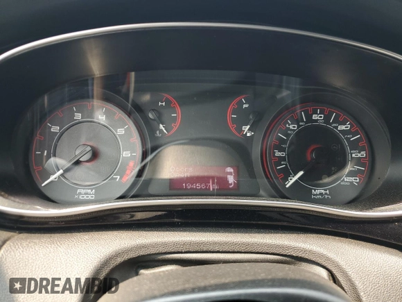 2013 Dodge Dart SXT with VIN 1C3CDFBA2DD343194, listed as a Copart auction lot 59505775 with 194,567 mi miles and Salvage title. Bid and sale history available at DreamBid. Image 9.