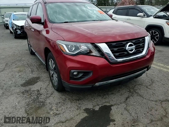 2017 Nissan Pathfinder SL with VIN 5N1DR2MM1HC609569, listed as a Copart auction lot 53081315 with 100,912 mi miles and Salvage Title. Bid and sale history available at carsss.com. Image 12.
