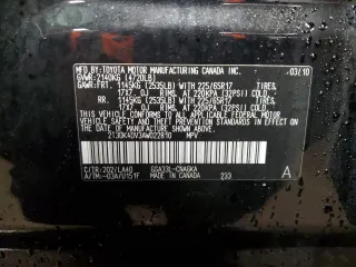 2010 Toyota RAV4 Ltd with VIN 2T3DK4DV3AW022810, listed as a Copart auction lot 47266645 with 101,071 mi miles and Salvage Title. Bid and sale history available at carsss.com. Image 13.