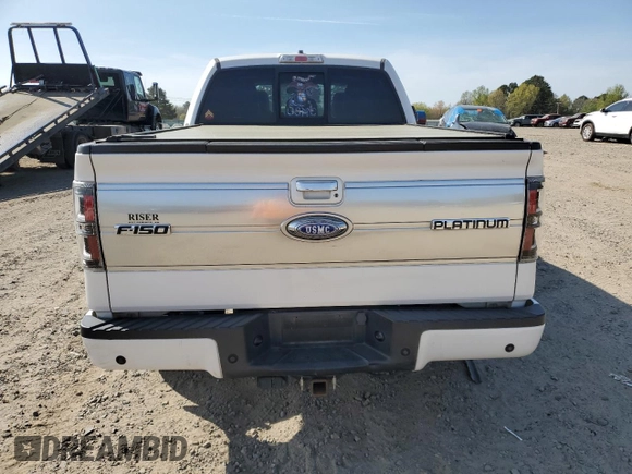 2011 Ford F-150 XLT with VIN 1FTFW1ETXBFA93966, listed as a Copart auction lot 50898285 with 233,620 mi miles and Clean Title. Bid and sale history available at carsss.com. Image 6.