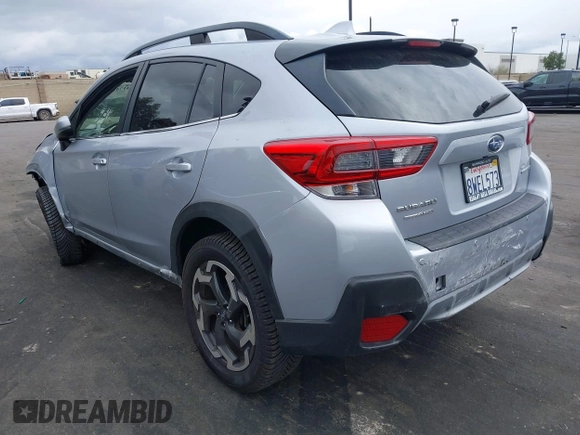 2021 Subaru Crosstrek Limited with VIN JF2GTHMC0M8254521, listed as a IAAI auction lot 41743624 with 52,360 mi miles. Bid and sale history available at carsss.com. Image 3.