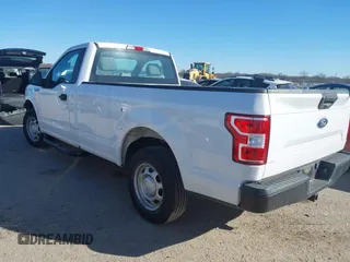 2018 Ford F-150 XL with VIN 1FTMF1CB6JKE06101, listed as a IAAI auction lot 41411228 with 34,612 mi miles. Bid and sale history available at carsss.com. Image 3.
