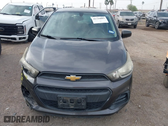 2016 Chevrolet Spark LS with VIN KL8CB6SAXGC579158, listed as a IAAI auction lot 41719883 with 47,863 mi miles. Bid and sale history available at carsss.com. Image 12.