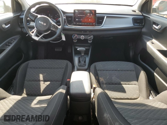 2023 Kia Rio S with VIN 3KPA24AD5PE626278, listed as a Copart auction lot 50579925 with 17,617 mi miles and Salvage Title. Bid and sale history available at carsss.com. Image 8.