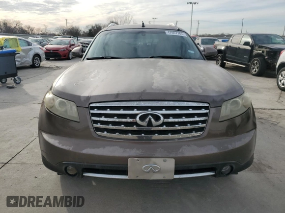 2006 Infiniti FX35 with VIN JNRAS08U66X100173, listed as a Copart auction lot 47667785 with 242,784 mi miles and Clean Title. Bid and sale history available at carsss.com. Image 5.