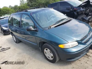 2000 Dodge Caravan with VIN 2B4GP25R1YR774687, listed as a Copart auction lot 58739054 with 65,068 mi miles and Salvage Title. Bid and sale history available at carsss.com. Image 4.